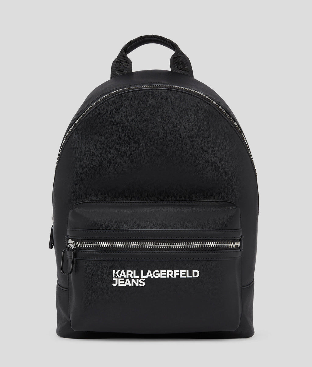 FAUX-LEATHER BACKPACK