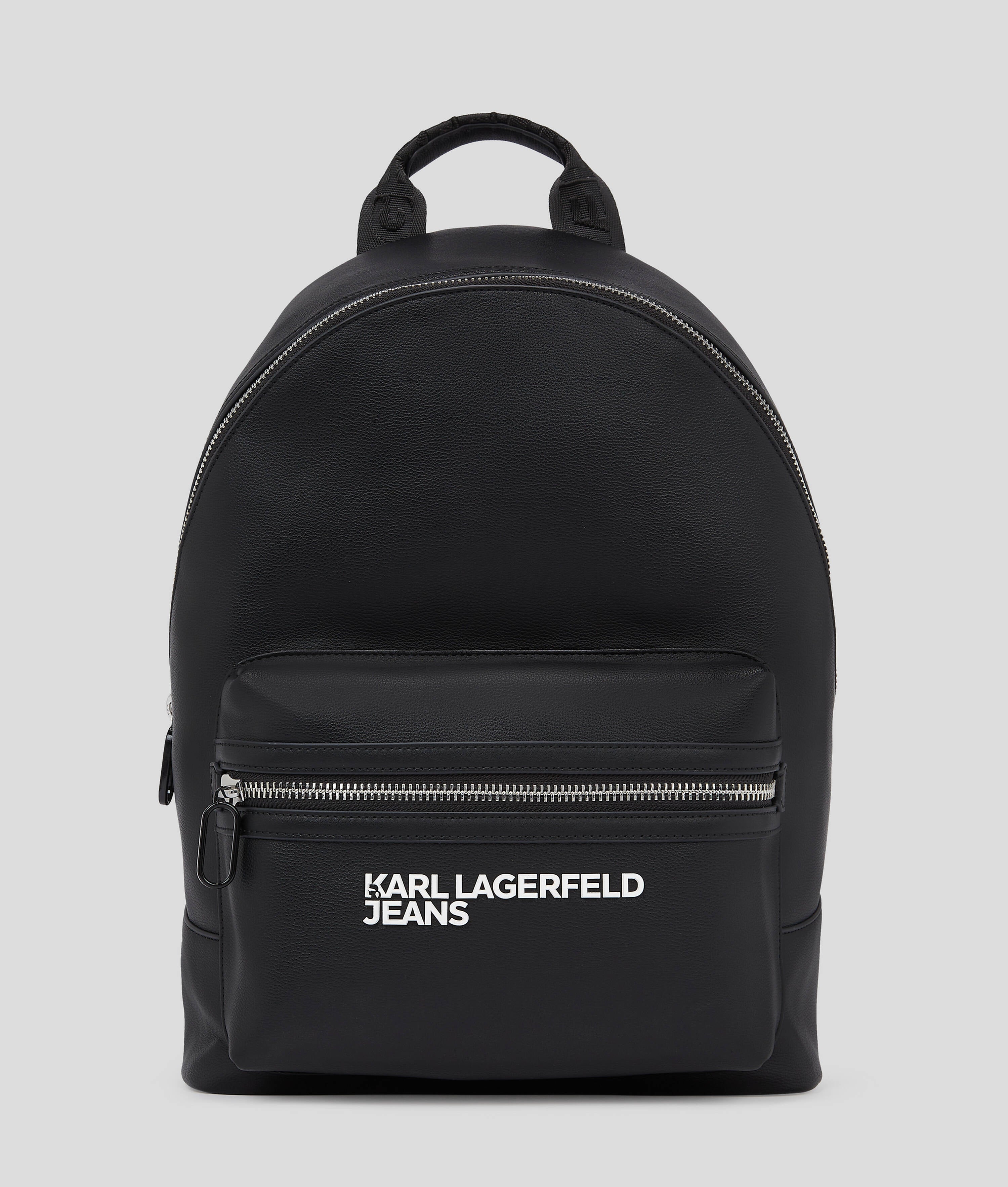 FAUX-LEATHER BACKPACK