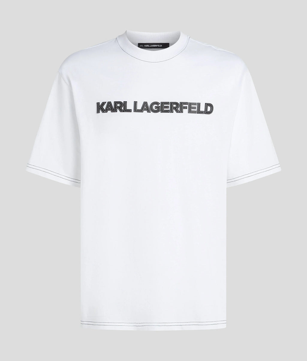 CONTRAST STITCH T-SHIRT