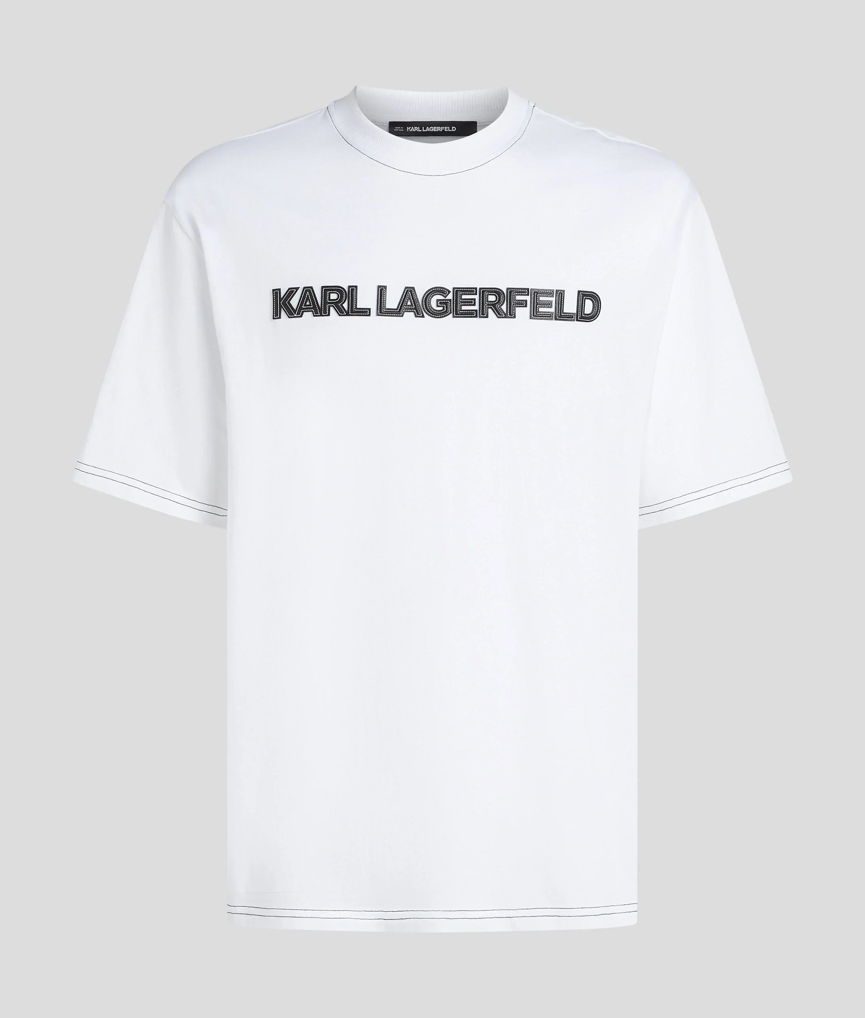 CONTRAST STITCH T-SHIRT