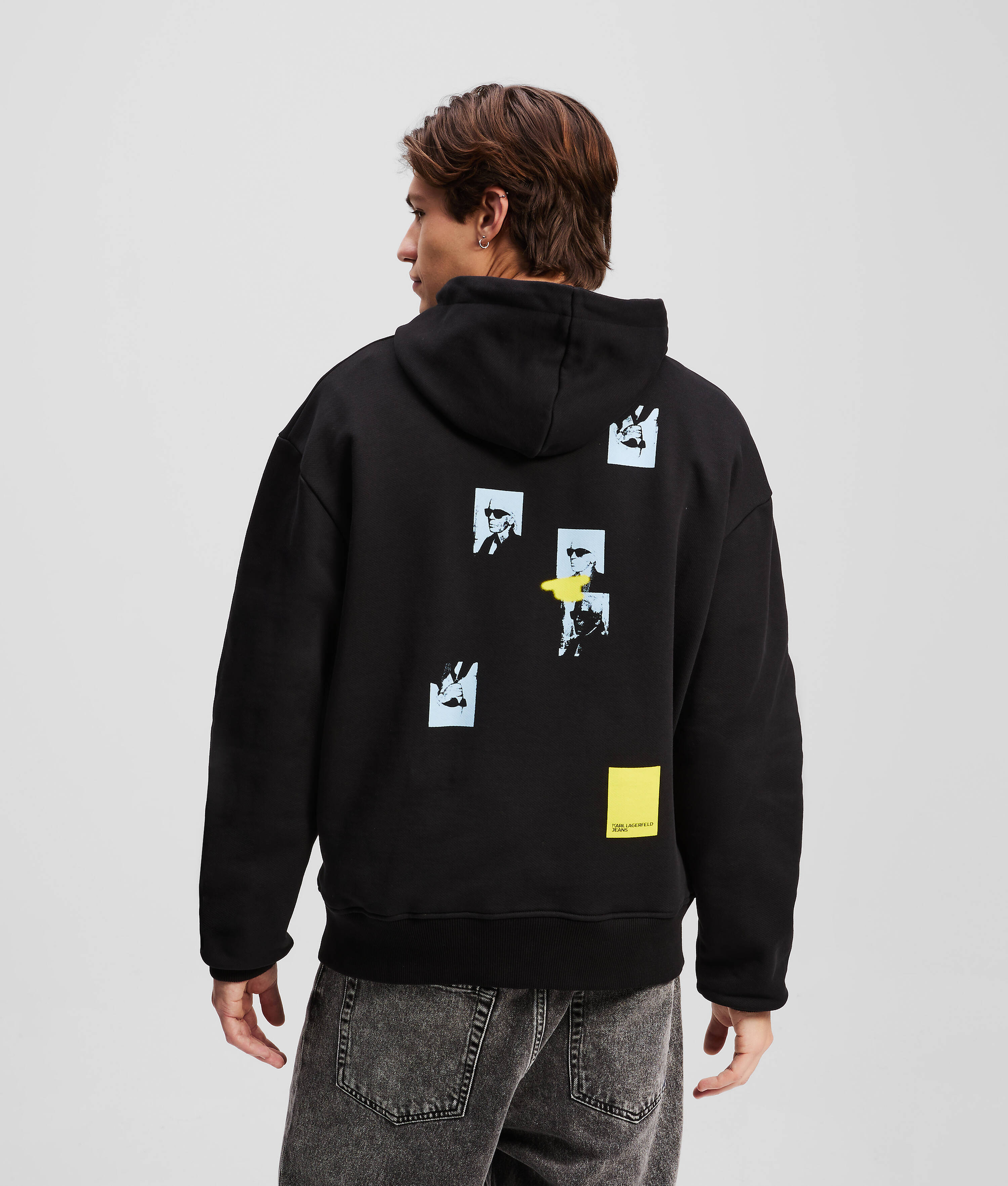 KARL PRINT HOODIE