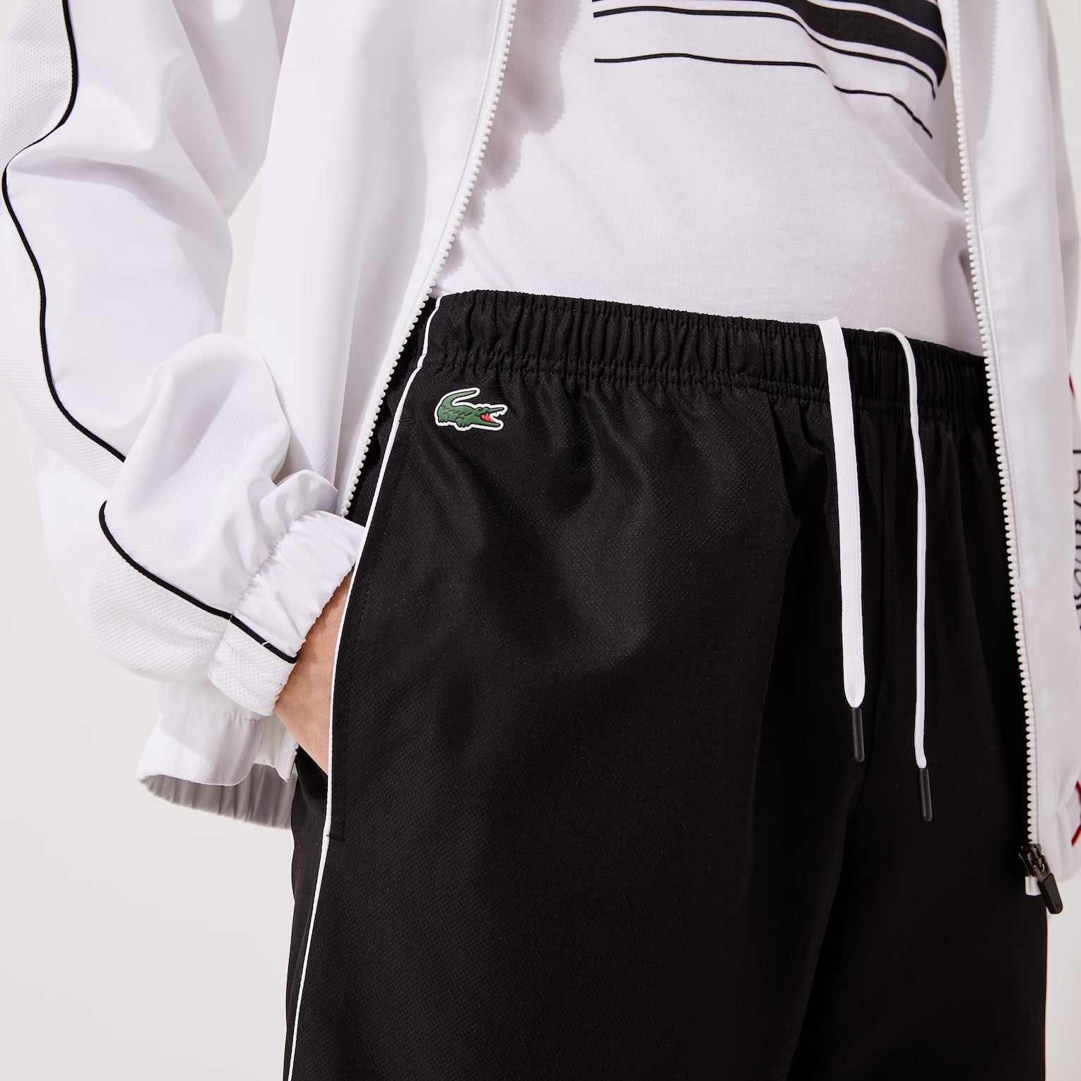 MEN'S LACOSTE SPORT CROCODILE PRINT TRACKSUIT