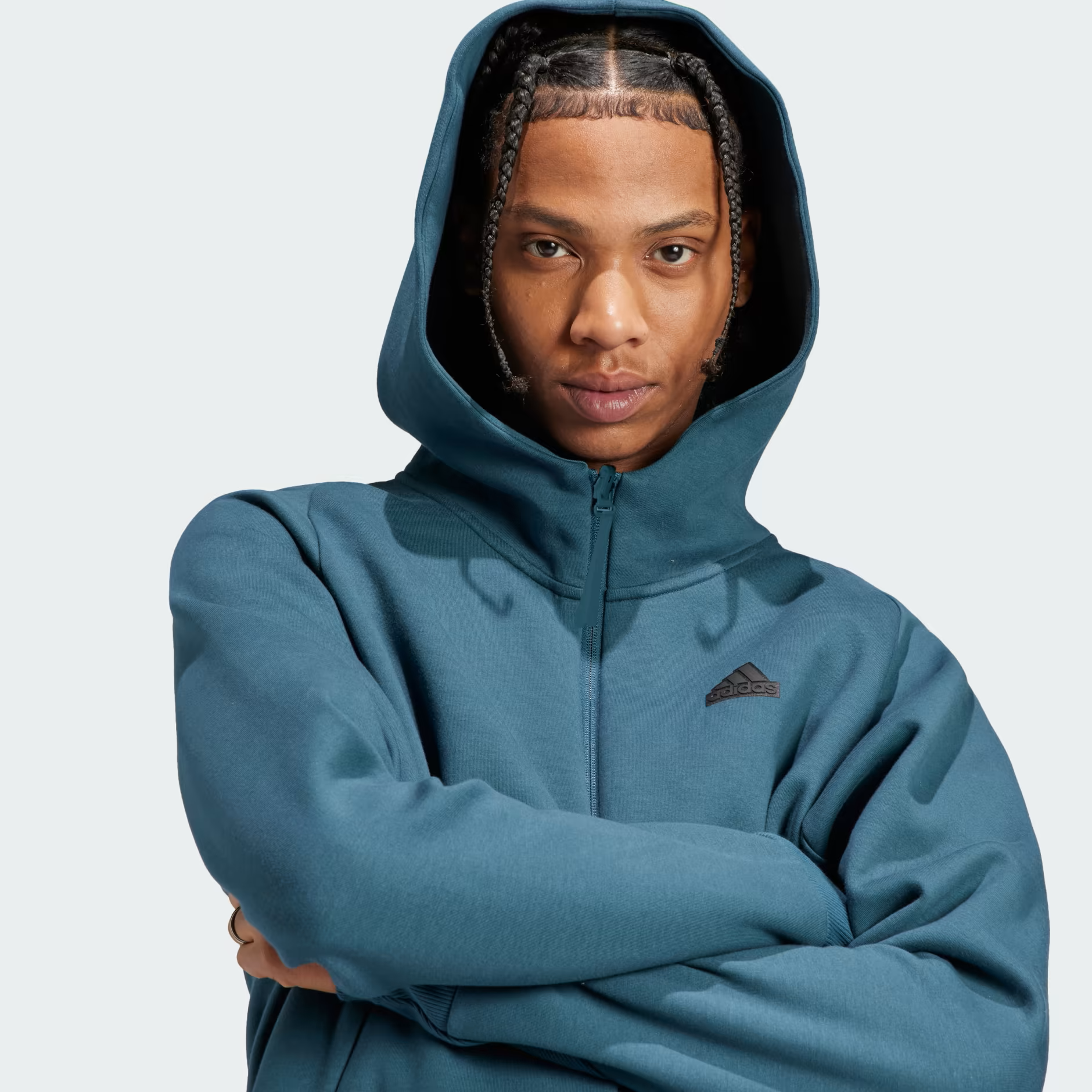 Adidas Z.N.E. Premium Full-Zip Hooded Track Jacket