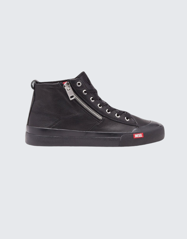 Diesel S-Athos Zip Black Sneakers T8013 Men