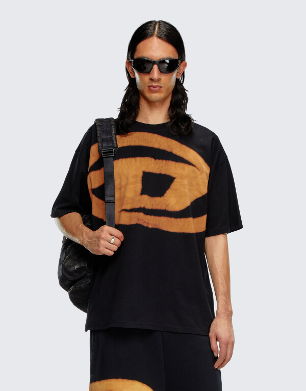 Diesel T-Boxt Bleach Short Sleeve T-Shirt 9XX Men