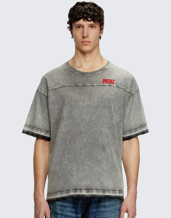 Diesel T-Hoxt Short Sleeve T-Shirt In 9Dta Men