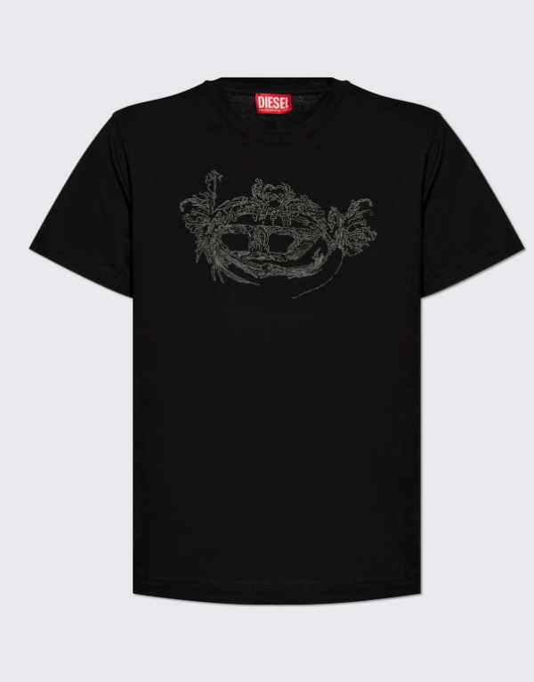 Diesel T-Uncuties P3 T-Shirt In 9Xx Womens