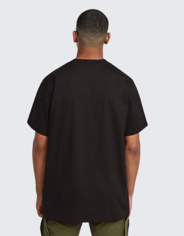 G-Star Raw Burger Box Rain Loose T-Shirt In Dark Black Mens