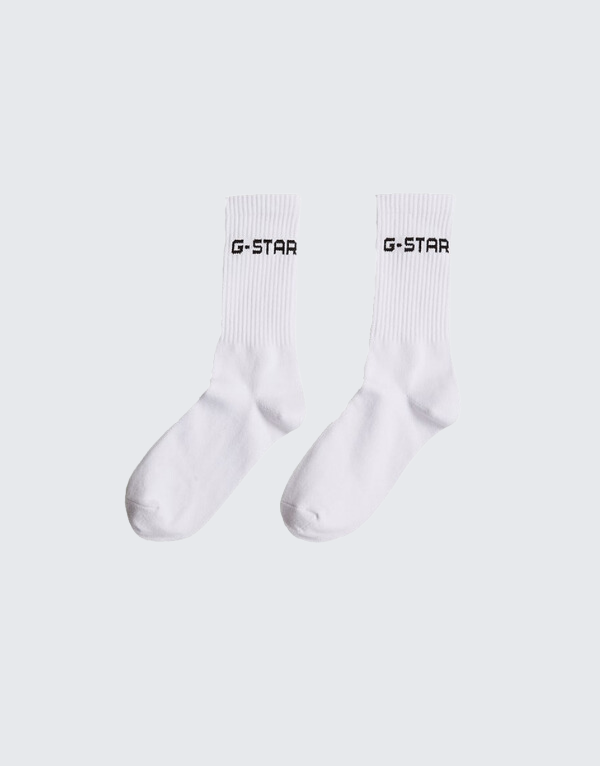 G-Star Raw Sport Sock 2 Pack White Men