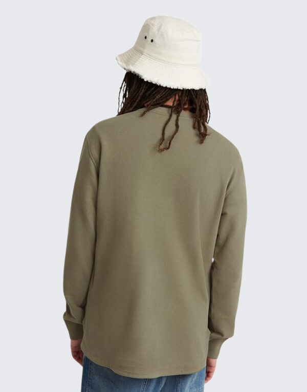G-Star Raw Stepped Hem Sweater Shamrock Men