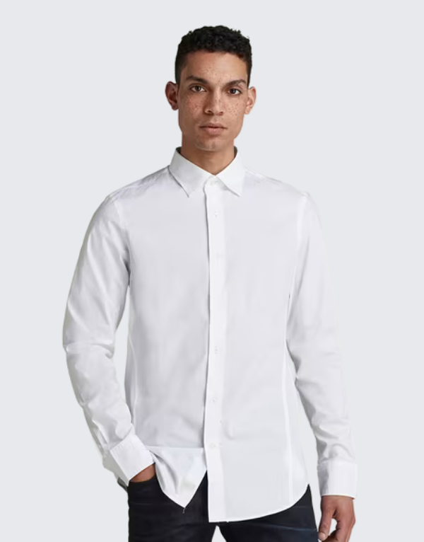 G-Star Raw Super Slim Long Sleeve Shirt For Men