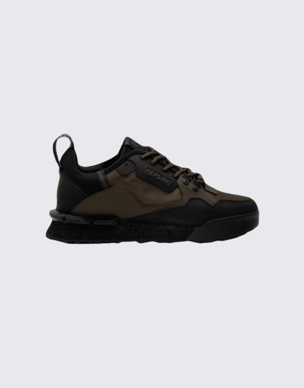 Replay Black/Military Green Sneaker Men