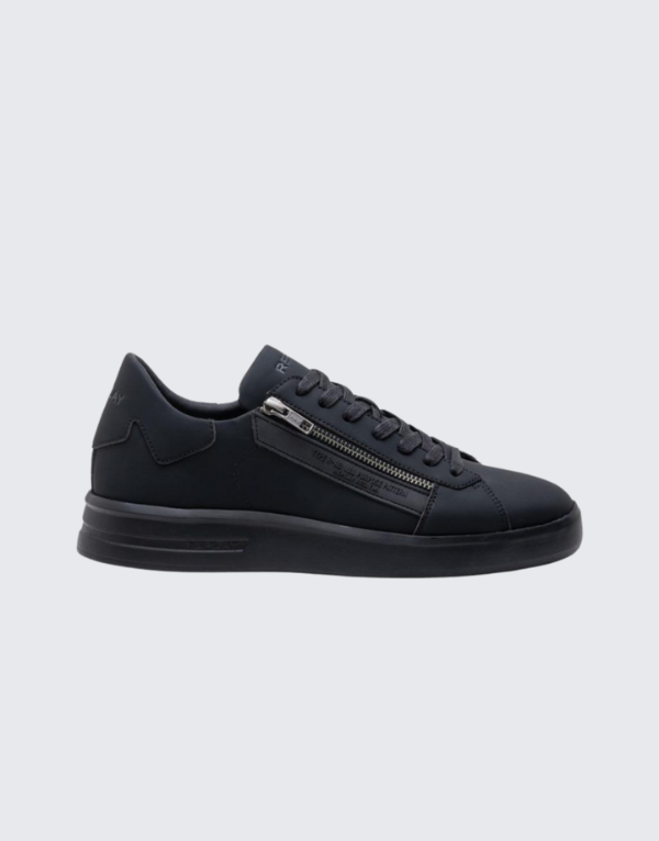 Replay University M Zip T-Shirt In Black