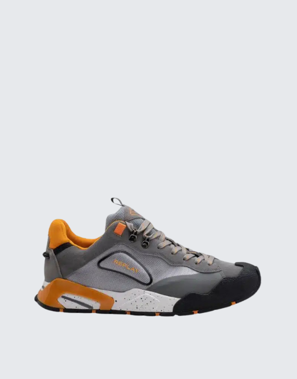 Replay Sherpa Table Grey Orange Men